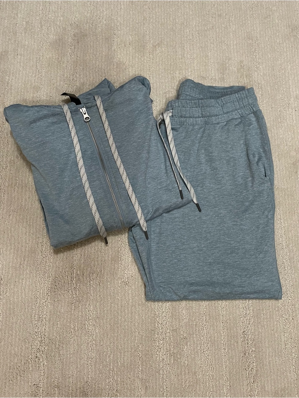 Kirkland Light Blue Heather Hoodie and Jogger Set